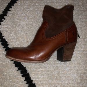 Authentic Frye leather booties